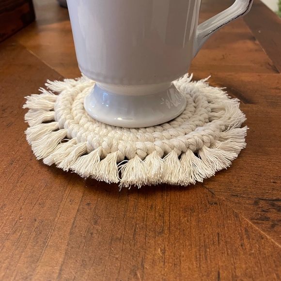 Macrame coasters - Picture 4 of 4